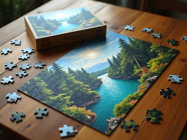 Mountain Lake Puzzle