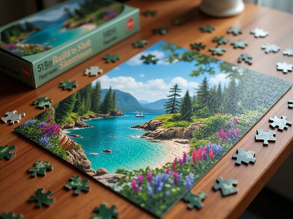 Meadow Sunrise Puzzle