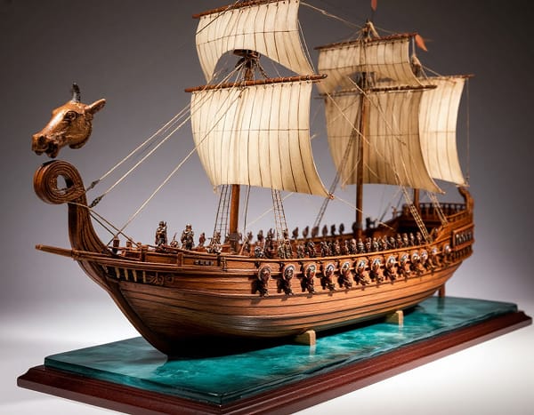 Ancient Warship Model