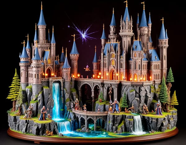 Fantasy Castle Diorama